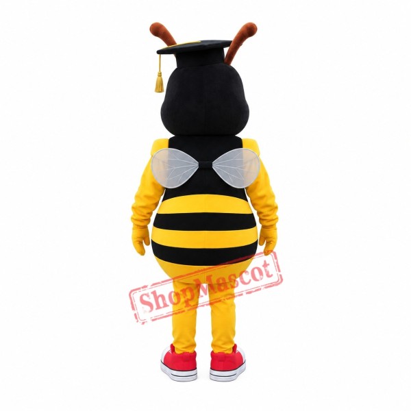Learned Bee Mascot Costume Learned Bee Mascot Costume