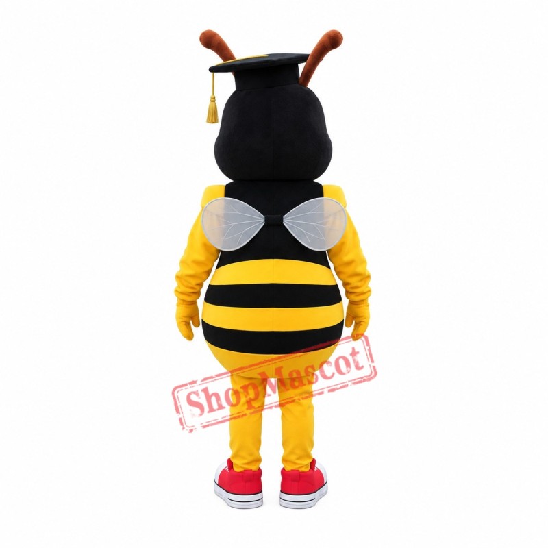 Learned Bee Mascot Costume