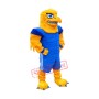 Sport Yellow Eagle Mascot Costume