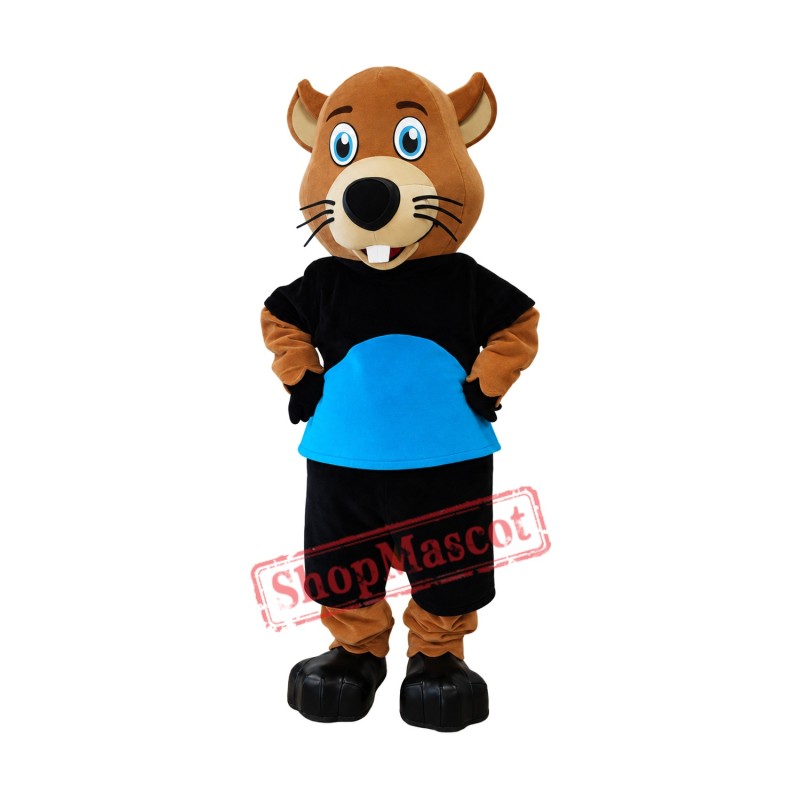 Sport Lightweight Beaver Mascot Costume Adult Costume