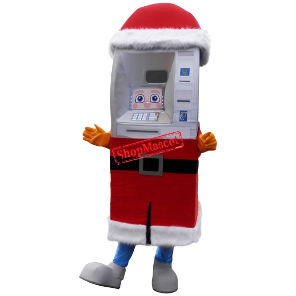 Christmas ATM Mascot Costume