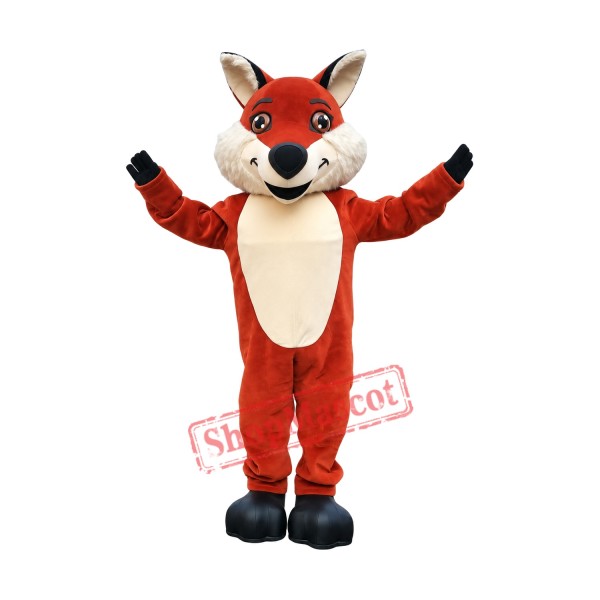 Cute Lightweight Fox Mascot Costume Adult Costume