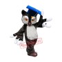 Learned Realistic Owl Mascot Costume