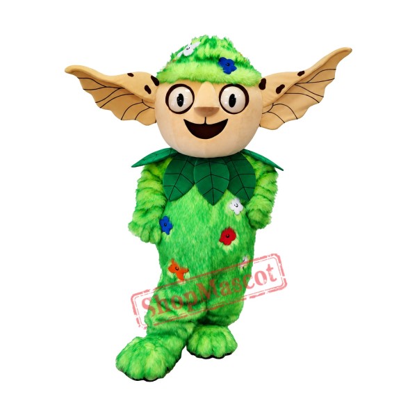 Forest Elf Mascot Costume