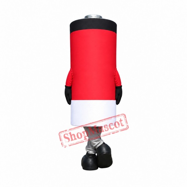 Eco-friendly Battery Mascot Costume