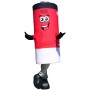 Eco-friendly Battery Mascot Costume