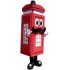 Telephone Booth Mascot Costume