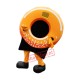 Superb Donut Mascot Costume Superb Donut Mascot Costume