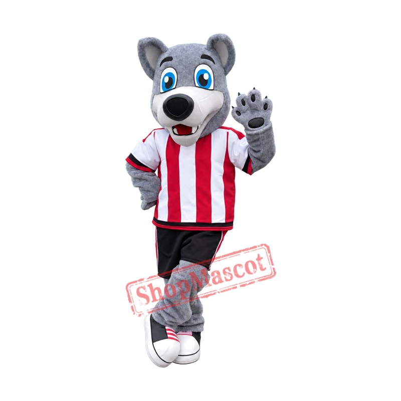 Friendly Sport Lightweight Wolf Mascot Costume Friendly Sport Lightweight Wolf Mascot Costume