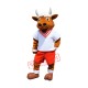 Friendly Sport Lightweight Bull Mascot Costume Friendly Sport Lightweight Bull Mascot Costume