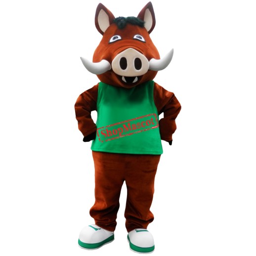 Sport Lightweight Boar Mascot Costume