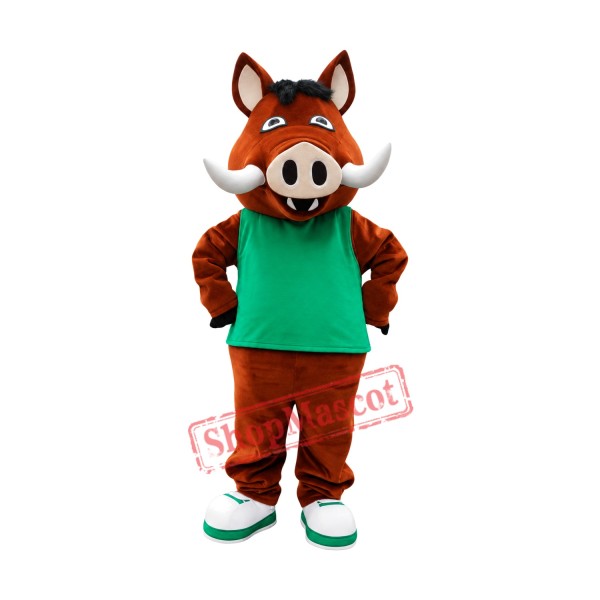 Sport Lightweight Boar Mascot Costume