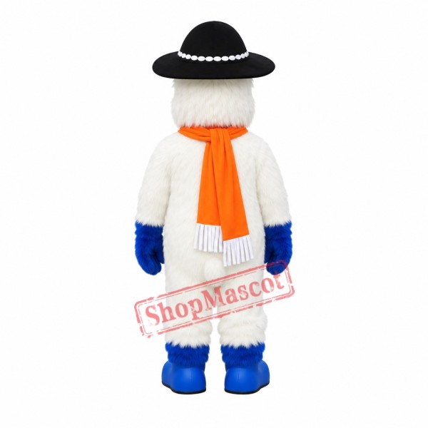 Happy Lightweight Snowman Mascot Costume Happy Lightweight Snowman Mascot Costume