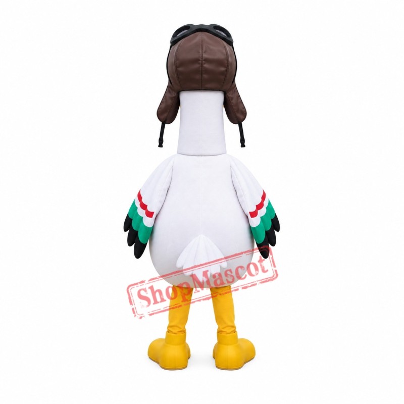 Pilot Pelikan Mascot Costume