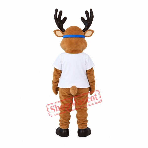 Sport Lightweight Moose Mascot Costume Sport Lightweight Moose Mascot Costume