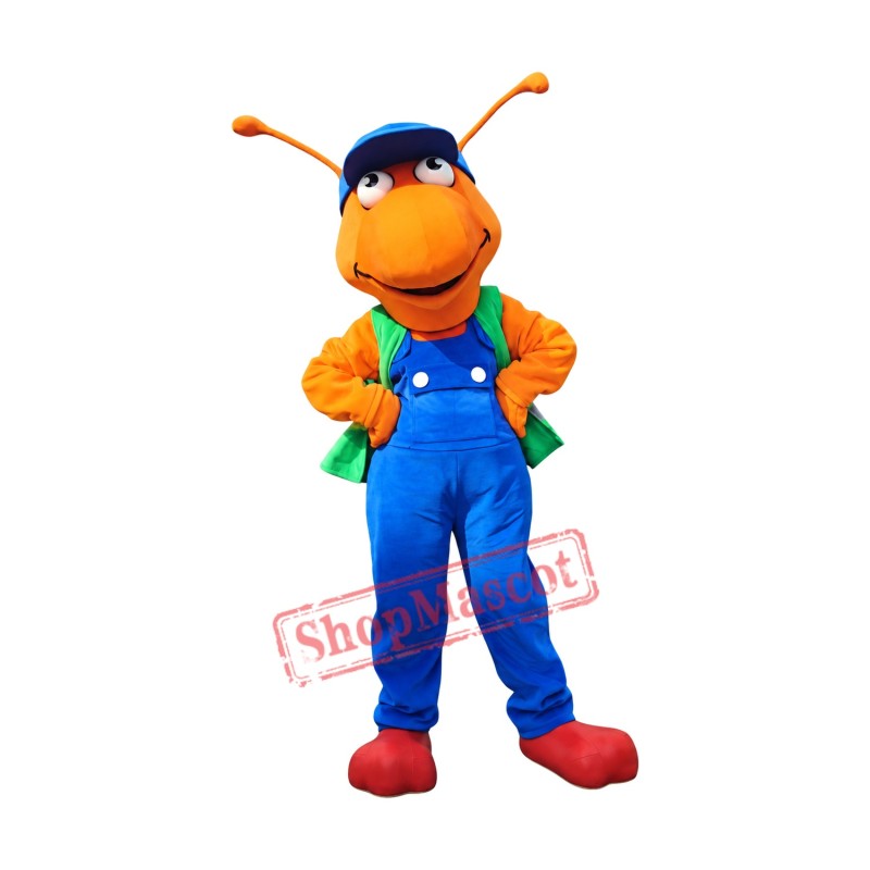 Happy Lightweight Ant Mascot Costume Happy Lightweight Ant Mascot Costume