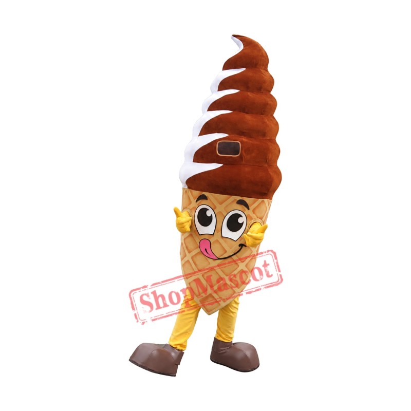 Funny Lightweight Ice Cream Mascot Costume Funny Lightweight Ice Cream Mascot Costume