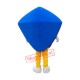 Happy Lightweight Diamond Mascot Costume Happy Lightweight Diamond Mascot Costume