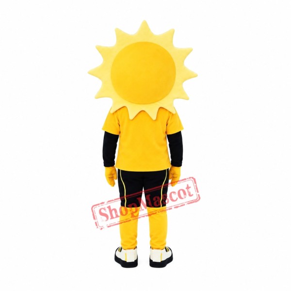 Happy Sun Boy Mascot Costume Happy Sun Boy Mascot Costume