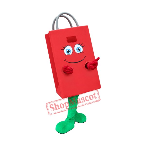 Shopping Bag Mascot Costume