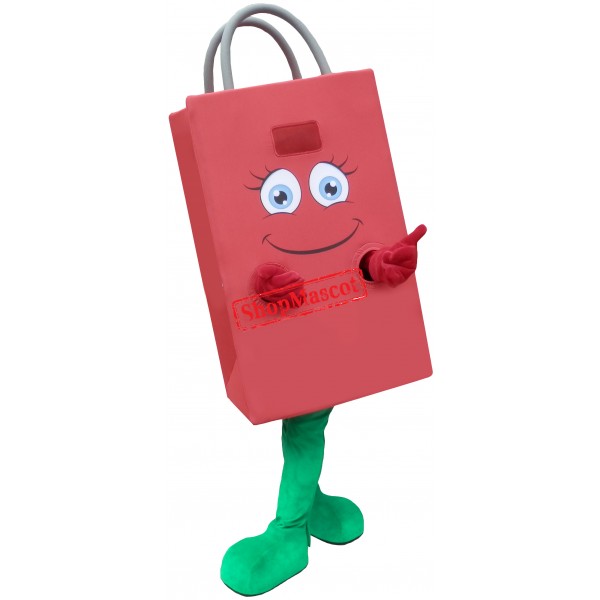 Shopping Bag Mascot Costume