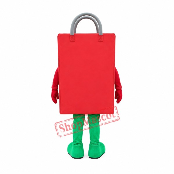 Shopping Bag Mascot Costume Shopping Bag Mascot Costume