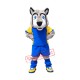 College Sport Lightweight Wolf Mascot Costume