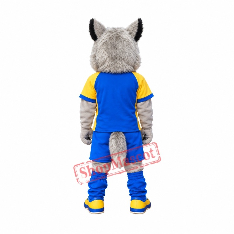 College Sport Lightweight Wolf Mascot Costume