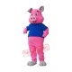 Happy Lightweight Pig Mascot Costume Happy Lightweight Pig Mascot Costume