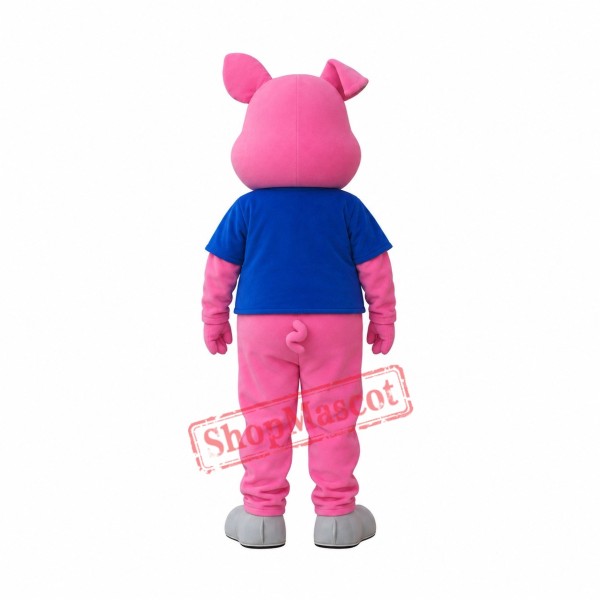 Happy Lightweight Pig Mascot Costume Happy Lightweight Pig Mascot Costume