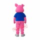 Happy Lightweight Pig Mascot Costume Happy Lightweight Pig Mascot Costume
