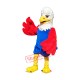 White Red Lightweight Eagle Mascot Costume White Red Lightweight Eagle Mascot Costume