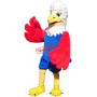 White Red Lightweight Eagle Mascot Costume