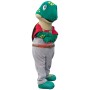 Happy Lightweight Sea Turtle Mascot Costume