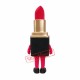 Superb Lightweight Lipstick Mascot Costume Superb Lightweight Lipstick Mascot Costume