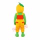 Happy Pumpkin Boy Mascot Costume Happy Pumpkin Boy Mascot Costume