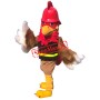 Superb Realistic Rooster Mascot Costume