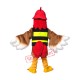 Superb Realistic Rooster Mascot Costume Superb Realistic Rooster Mascot Costume
