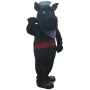 Black Realistic Terrier Dog Mascot Costume