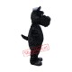 Black Realistic Terrier Dog Mascot Costume Black Realistic Terrier Dog Mascot Costume