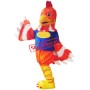 Superb Realistic Rooster Mascot Costume