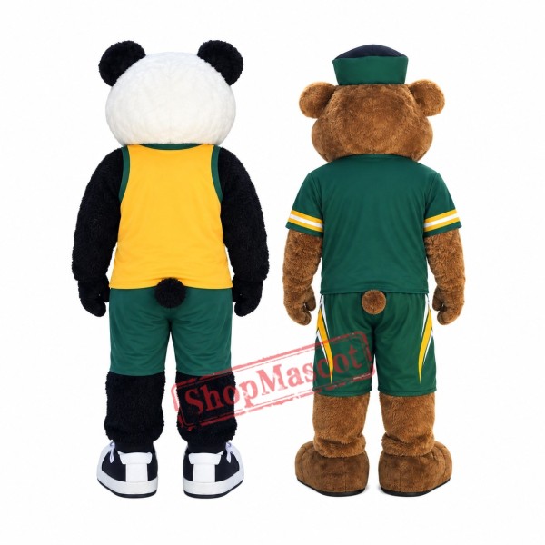 Superb Cute Realistic Panda Mascot Costume Superb Cute Realistic Panda Mascot Costume