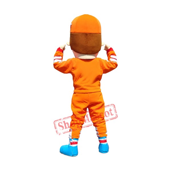 Happy Racer Mascot Costume Happy Racer Mascot Costume