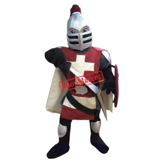 Crusader Knight Mascot Costume