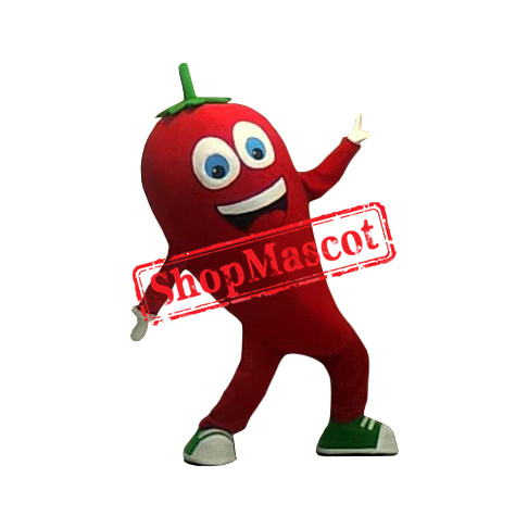 Happy Lightweight Chili Mascot Costume