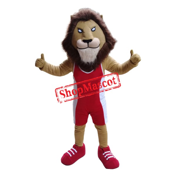 Fierce Sport Lion Mascot Costume Fierce Sport Lion Mascot Costume