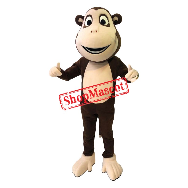 Lovely Realistic Monkey Mascot Costume Lovely Realistic Monkey Mascot Costume