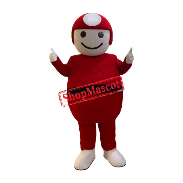 Red Wifi Mascot Costume