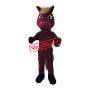 Red Lightweight Horse Mascot Costume