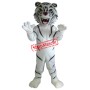 Fierce Lightweight White Tiger Mascot Costume